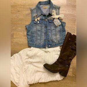 Earl Jean Denim Vest